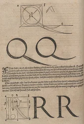 Konstruktion von Buchstaben